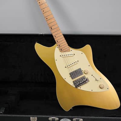LsL Instruments Del Rey Gold Finish Light Relic Electric Guitar w/OHSC image 2