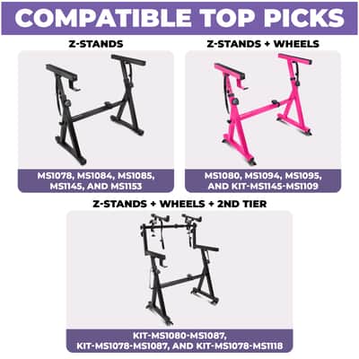 Liquid Stands Carry Bags for LS items (Mostly Stands) Portable & Large Protective Storage - Piano Stand Case image 6