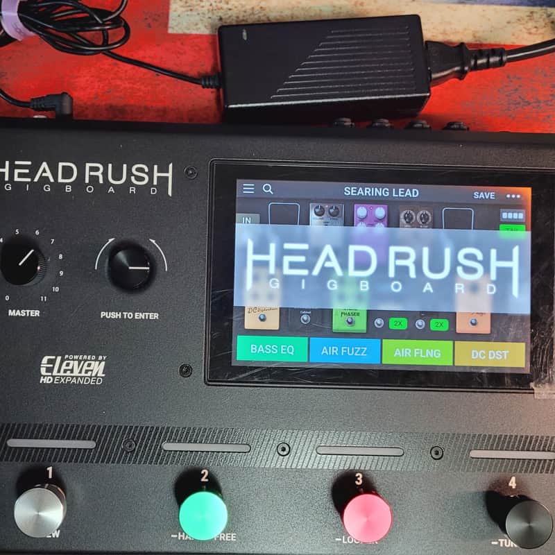 2018 Headrush Gigboard Multi-Effect Unit/Amp Modeler Black