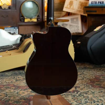 *New 2026 Model* Yamaha TAS3C-SBD Sitka/Mahogany Sandburst Concert Guitar w/the NEWEST TransAcoustic System #0295 image 6