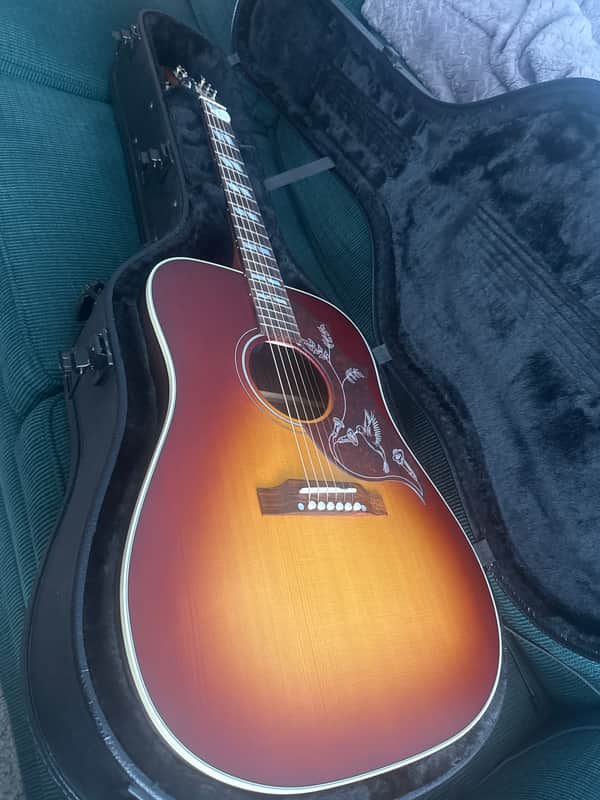 Gibson Hummingbird Studio Rosewood 2023 - 2024 - Satin Rosewood Burst