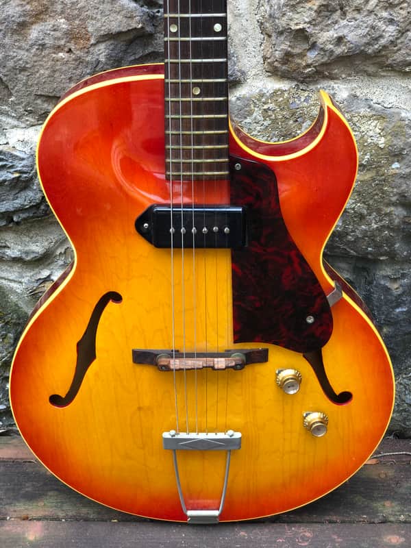 1964 Gibson ES-125TC Dot Neck Cherry Sunburst image 1