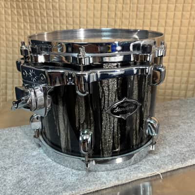 Tama Starclassic Walnut Birch 10x8 tom - Black Clouds & Silver Linings image 6