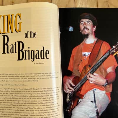Bass Frontiers Magazine Vol.7 No.4 2000 Stu Hamm, Les Claypool, Rob Elrick image 2