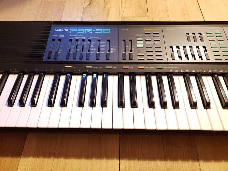 Yamaha PSR-36 - 2 Operator FM synth with MIDI image 1