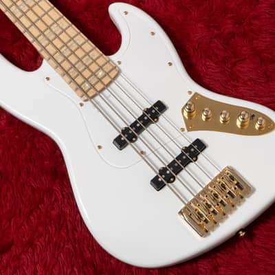 【new】Swing Guitars / Jazz Deluxe 5 White 4.735kg #26010009【GIB Yokohama】【price included SHIPPING & IMPORT TAX & VAT】 image 1