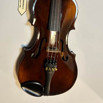 Vintage 4/4 Unlabeled Copy of Antonio Stradivarius 1905-1910 - Dark Finish image 2
