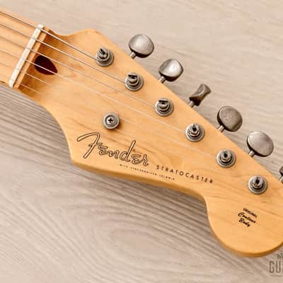 1999 Fender Stratocaster ‘54 Vintage Reissue ST54-95LS Blackie Specs w/ USA Lace Sensors, Japan CIJ image 4