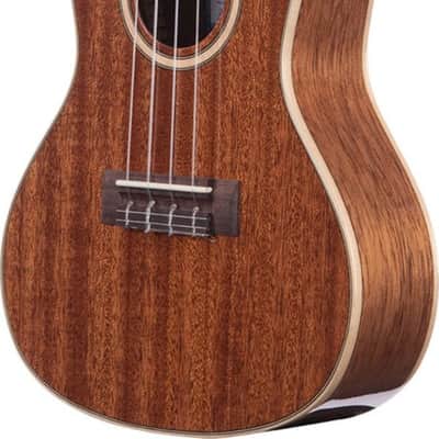 Kala KA-SMH-C Solid Mahogany Concert Ukulele, Natural Gloss image 2
