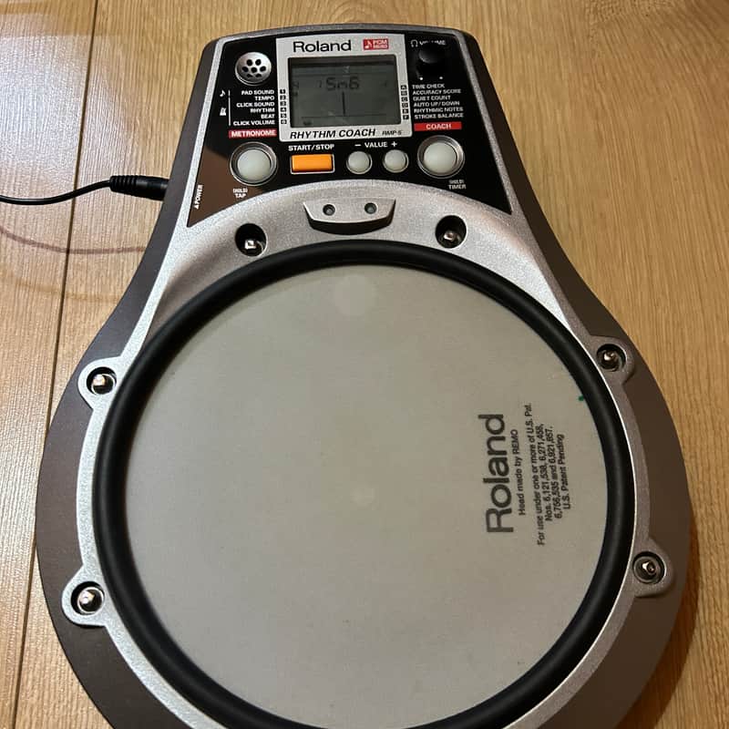 Roland RMP 5 Rhythm Coach Electronic Drum Pad Practice Trainer Mesh Head Module image 1