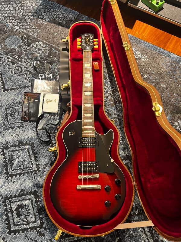 Gibson Slash Collection Les Paul Standard 2020 - Present Vermillion Burst image 1