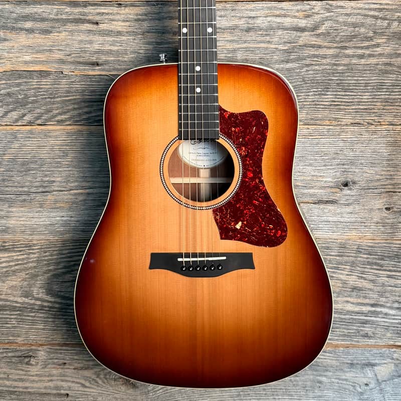 Godin Century Maho Acoustic-Electric Guitar - Cognac Burst w/Bag image 1