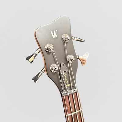 Warwick RockBass Corvette Premium 4-String Left Handed Electric Bass Guitar - Natural image 6