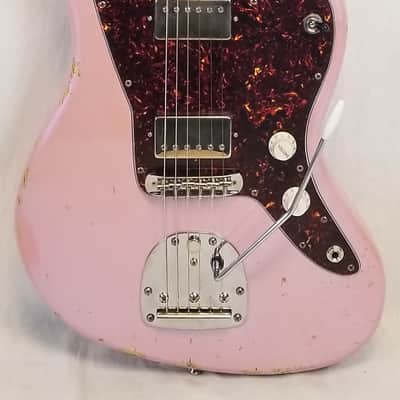 LsL Instruments Placerita JM Style Offset w/Tremolo, Ash Body, Rosewood FB, Ice Pink, 6lbs 13.8ozs, HSC image 9