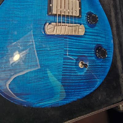 PRS Custom 22 Tremolo 10-Top 2004 - Royal Blue image 3