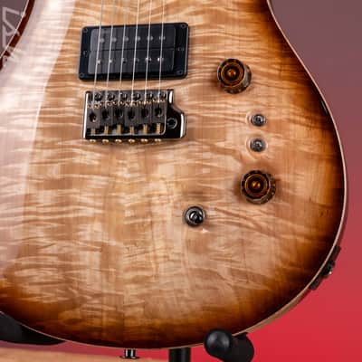 PRS Wood Library Custom 24-08 10-Top DMO Natural Smokeburst image 5