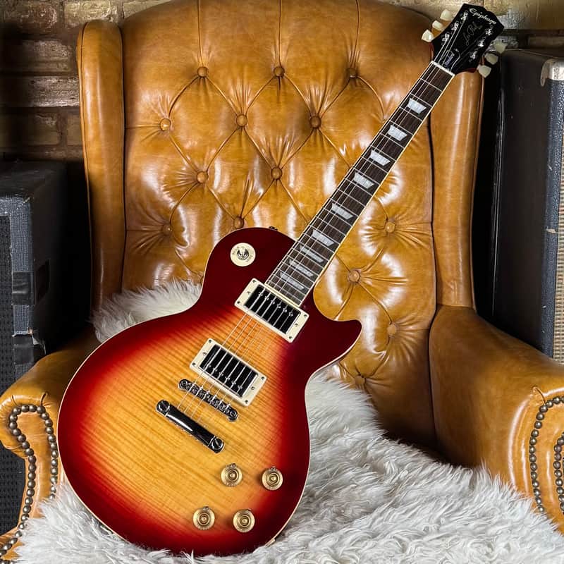 2020 Epiphone Les Paul Standard 50s Heritage Cherry Sunburst | Reverb