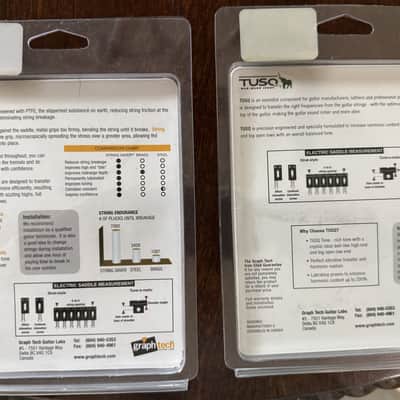 Graph Tech String Saver and Tusq Bridge Saddles image 2