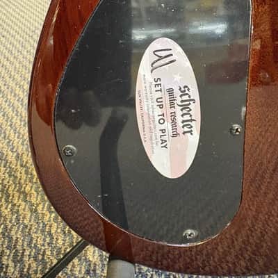 Schecter Omen Extreme-4 Active 4-String Bass 2010s - Vintage Sunburst image 14