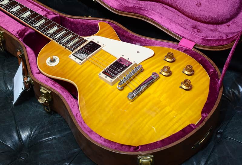 Gibson Custom Shop Historic 1959 Les Paul Standard Reissue Lemon Burst 2014' image 1
