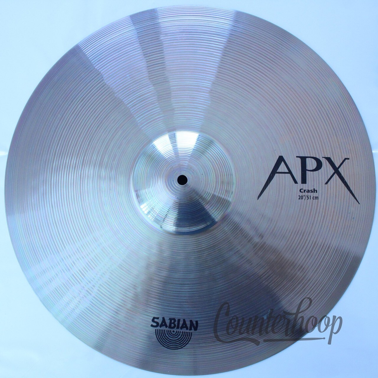 Sabian 20" APX Crash Cymbal B8 Paper-Thin 1706g AP2006 Canada — main photograph
