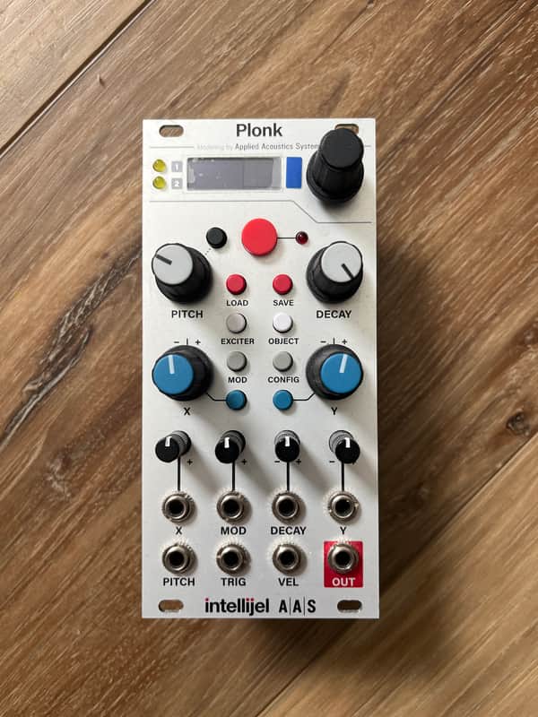 Intellijel Plonk Physical Modeling Percussion Eurorack Synth Module 2017 - Present White image 1
