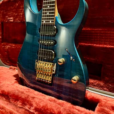 Ibanez RG570CT-TB Standard 1995 - Transparent Blue image 2