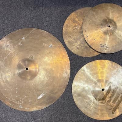 12" Hi Hats, 14" Crash, 20" Ride MIJ image 1