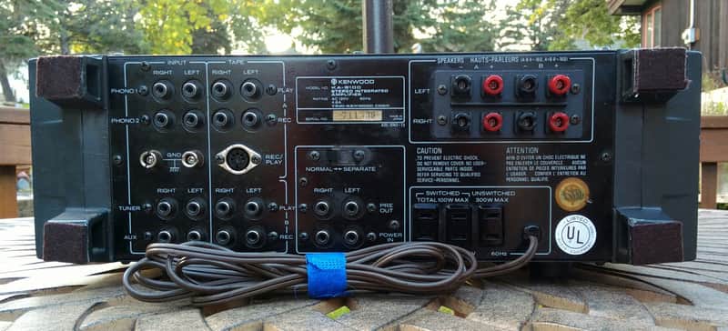 Kenwood KA-9100 DC Stereo Integrated Amplifier image 2