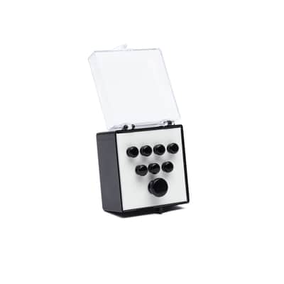 Martin Bridge and Endpins - Polished Black image 1