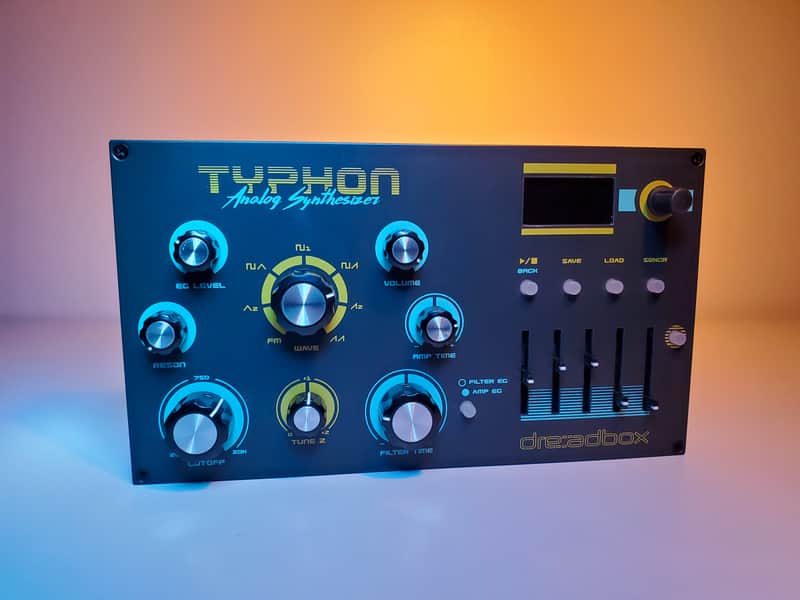 Dreadbox Typhon Analog Synthesizer 2020 - 2021 - Black image 1