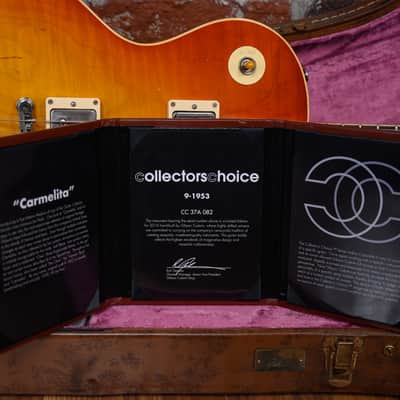 Gibson Custom Shop Collector Choice #37 1959 Les Paul “Carmalita” Flame Maple Top True Historic Aged Carmelita Burst 2016 w/OHSC image 14