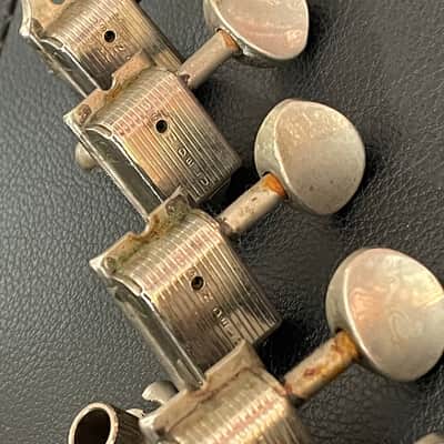 Kluson Single Line Tuners 60's RI Aged Nickel Relic Strat Tele JazzMaster image 2