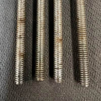 Ludwig 4-1/8" Tension Rods 4pk Vintage 1970's #7 image 2