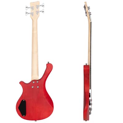 🎸SHORT SCALE "Warstick" Style Electric Bass Guitar +Rosewood Fretboard +Cable!🎸 image 9
