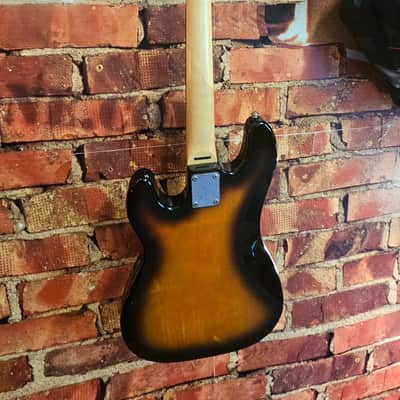 Silvertone P-Style Electric Bass - Sunburst image 4