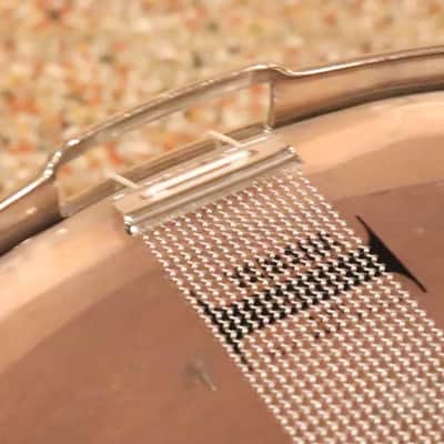 Slingerland 12X15" Snare Drum White Marine Pearl NOB Hardware Vintage 1950's image 11