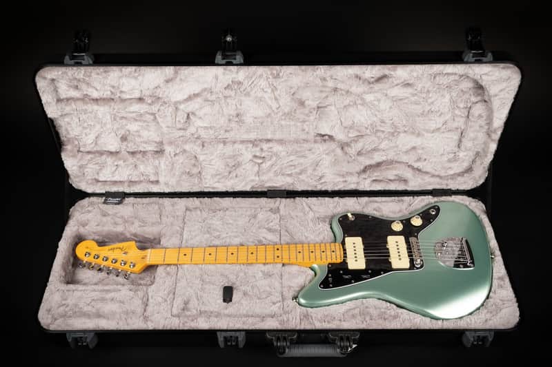 Fender American Professional II Jazzmaster with Maple Fretboard 2020 - Present Mystic Surf Green image 1