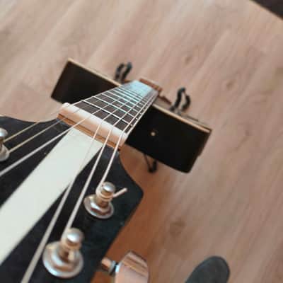 Black Vintage Archtop guitar 1950s - Germany image 8