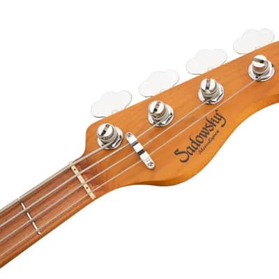 Sadowsky MetroExpress 21-Fret Vintage M Bass, Morado Fingerboard, 4-String - Solid Olympic White High Polish image 7