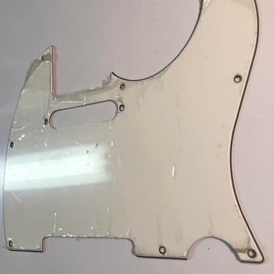 3-Ply Telecaster Style Pickguard - Aged White/Parchment image 2