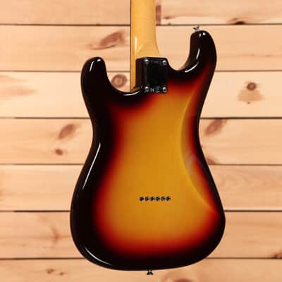 Fender Custom Shop Vintage Custom 1959 Stratocaster Hardtail Relic - Chocolate 3 Tone Sunburst-R132914 image 6