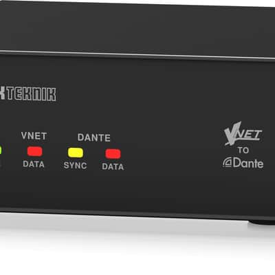 Klark Teknik VNET2-DANTE BRIDGE Connection Bridge For Dante Sources (DEMO) image 3