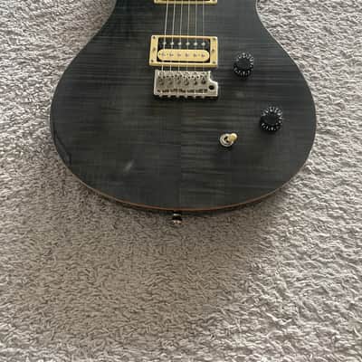 PRS SE Custom 22 2007 MIK HH Transparent Black Paul Reed Smith Electric Guitar image 2