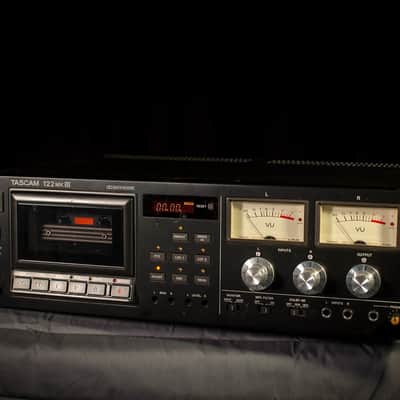 Tascam 122 MKIII Rack Mount Tape Cassette Deck MK3 Works Great, Super Clean image 1