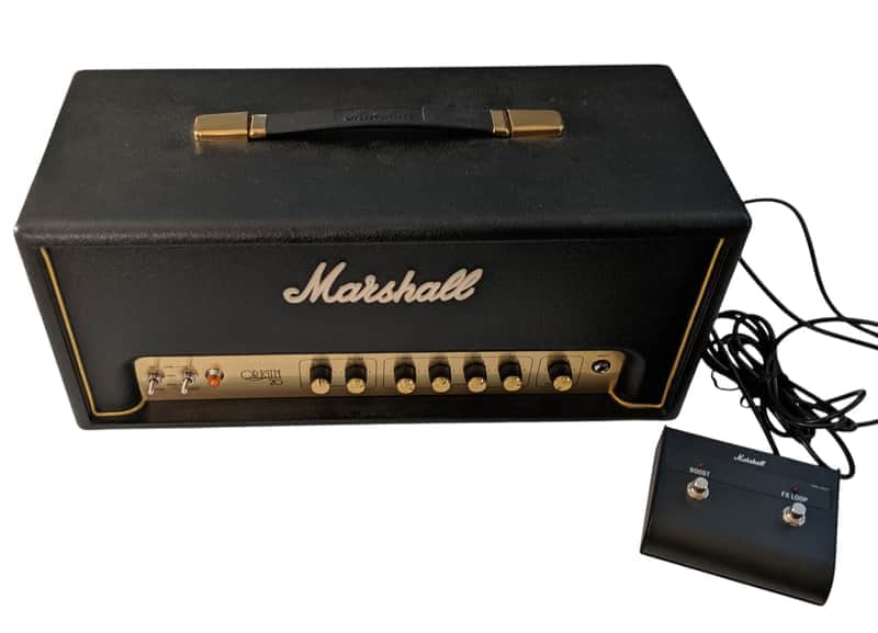 Marshall Origin ORIGIN20H 20-Watt Tube Guitar Amp Head 2018 - Present - Black image 1