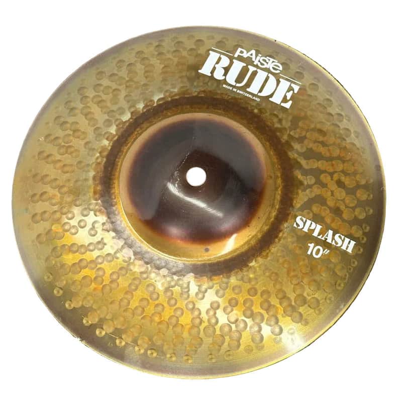 Used Paiste Rude Splash Cymbal 10" - Very Good image 1