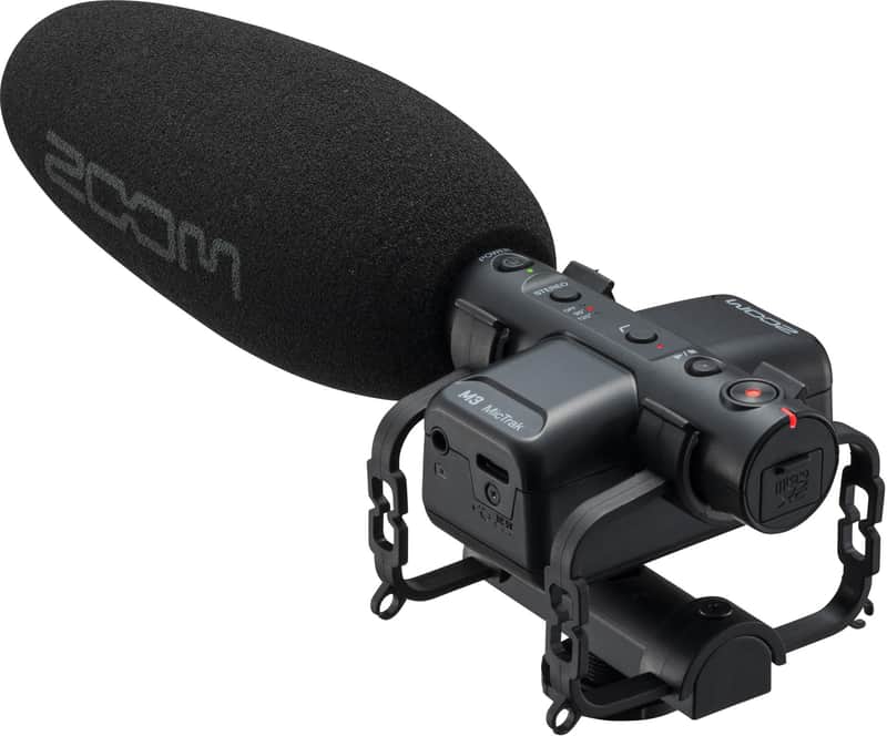 Zoom M3 MicTrakc Camera Mount Portable Recorder image 1