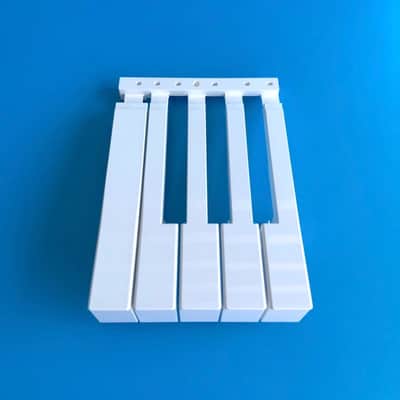 CASIO WK-110 WK-200 WK-220 Keyboard Key Part: White Keys Set [Left Low E to B] image 2