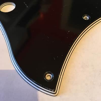 WD Gibson SG Standard Full Face Pickguard 5 ply Black/ White/Black/White/Black B/W/B/W/B 5 Ply image 3